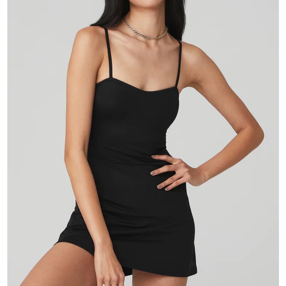 ALO Yoga Black Mini Dress